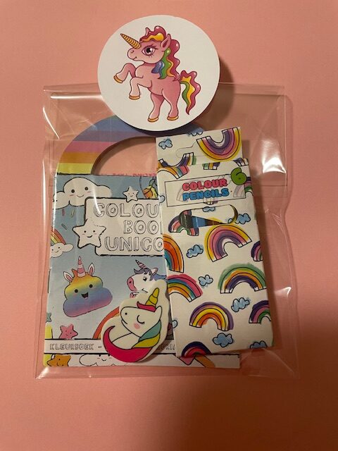 traktatie kleurboek eenhoorn kleurboek eenhoorn